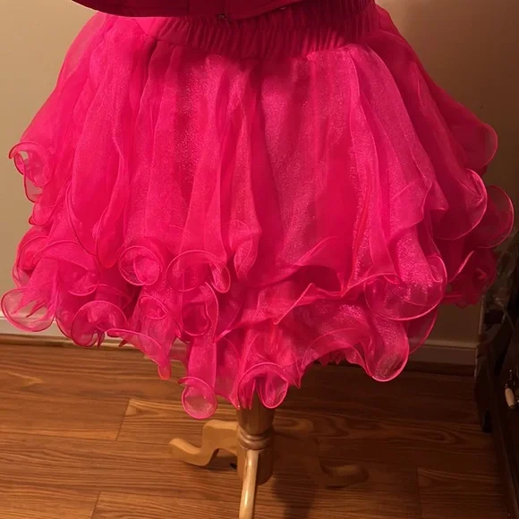 Glamorous formal 2 piece formal attire